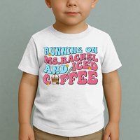 Running On Ms.rachel And Iced Coffee Toddler T-Shirt