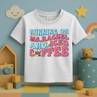 Running On Ms.rachel And Iced Coffee Toddler T-Shirt