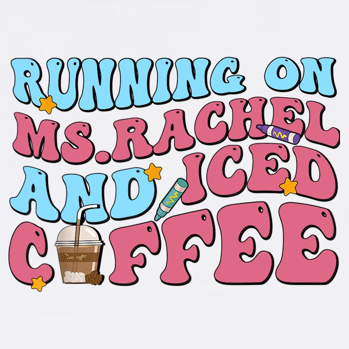 Running On Ms.rachel And Iced Coffee Wool Snapback Cap