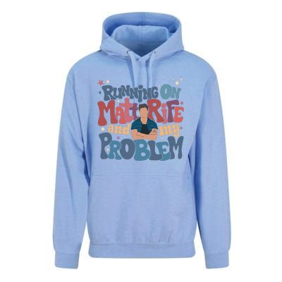 Running On Matt Rife And My Problem Matt Rife Problematic Unisex Surf Hoodie