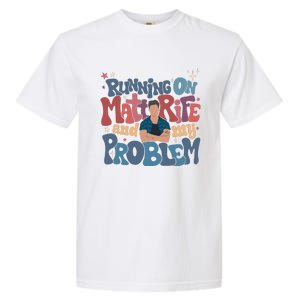 Running On Matt Rife And My Problem Matt Rife Problematic Garment-Dyed Heavyweight T-Shirt