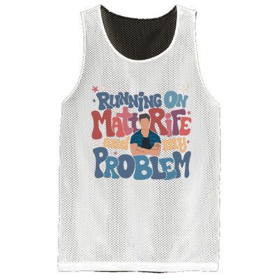 Running On Matt Rife And My Problem Matt Rife Problematic Mesh Reversible Basketball Jersey Tank