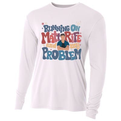 Running On Matt Rife And My Problem Matt Rife Problematic Cooling Performance Long Sleeve Crew