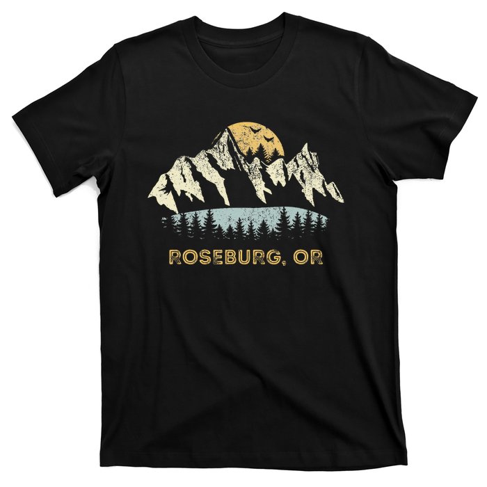 Roseburg Oregon Mountain Sunset Sunrise Or T-Shirt