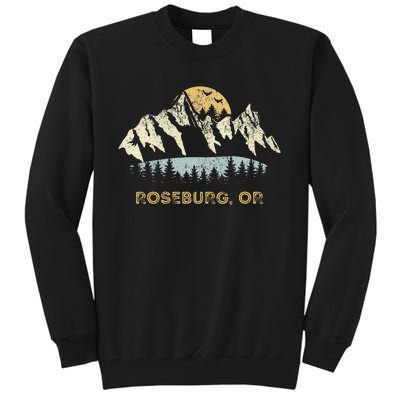 Roseburg Oregon Mountain Sunset Sunrise Or Tall Sweatshirt