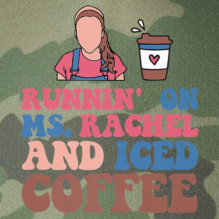 Running On Ms.rachel And Iced Coffee Legacy Tie Dye Trucker Hat