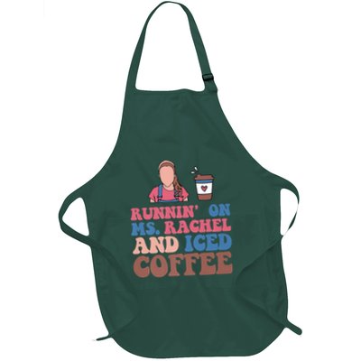 Running On Ms.rachel And Iced Coffee Apron