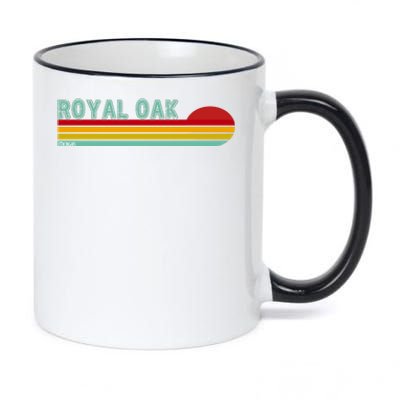 Royal Oak Michigan 11oz Black Color Changing Mug