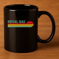 Royal Oak Michigan 11oz C Handle Ceramic Mug