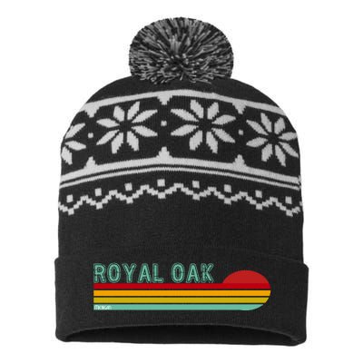 Royal Oak Michigan USA-Made Snowflake Beanie