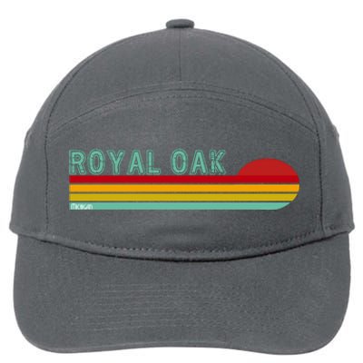 Royal Oak Michigan 7-Panel Snapback Hat