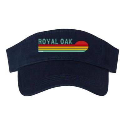 Royal Oak Michigan Valucap Bio-Washed Visor