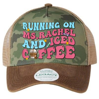 Running On Ms.rachel And Iced Coffee Legacy Tie Dye Trucker Hat