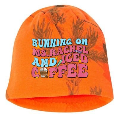 Running On Ms.rachel And Iced Coffee Kati - Camo Knit Beanie