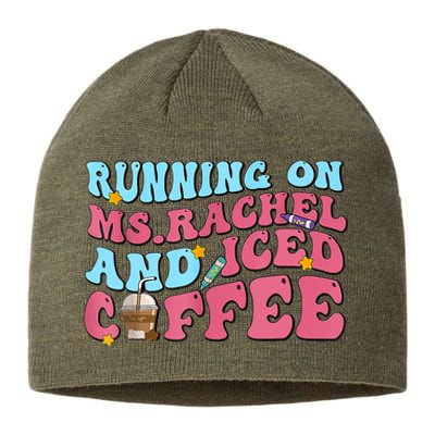 Running On Ms.rachel And Iced Coffee Sustainable Beanie