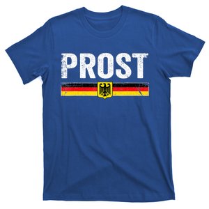 Retro Oktoberfest Man Woman German Flag Prost T-Shirt