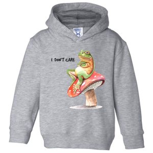 Rog On Mushroom Toddler Hoodie