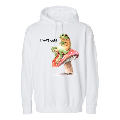 Rog On Mushroom Garment-Dyed Fleece Hoodie