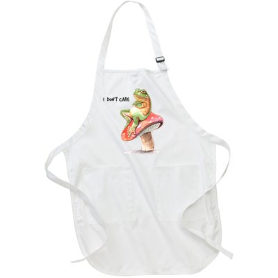 Rog On Mushroom Full-Length Apron With Pockets