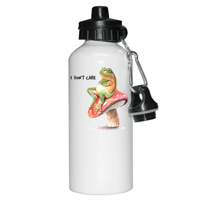 Rog On Mushroom Aluminum Water Bottle