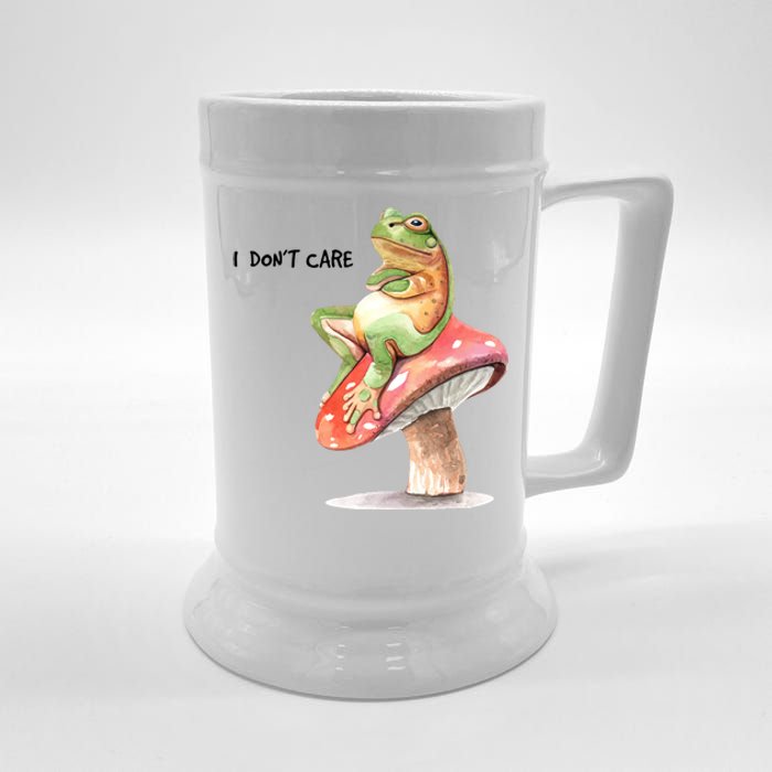 Rog On Mushroom Beer Stein