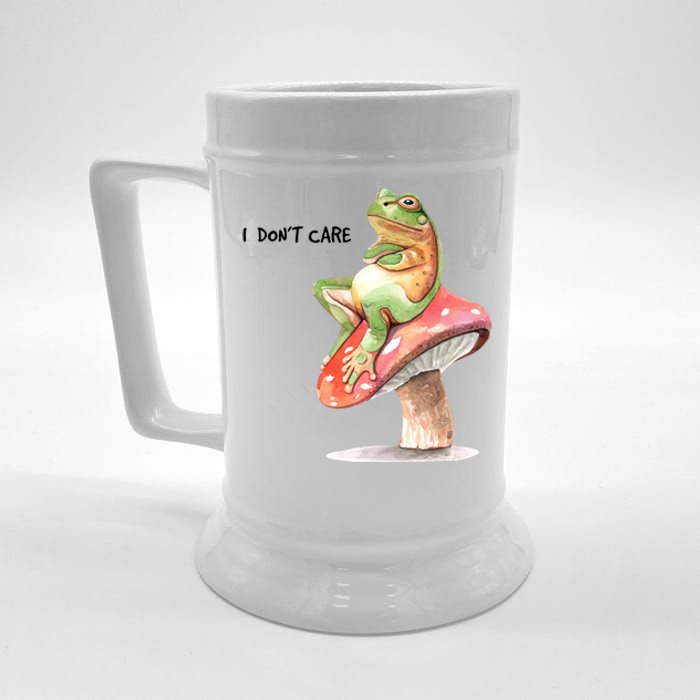 Rog On Mushroom Beer Stein