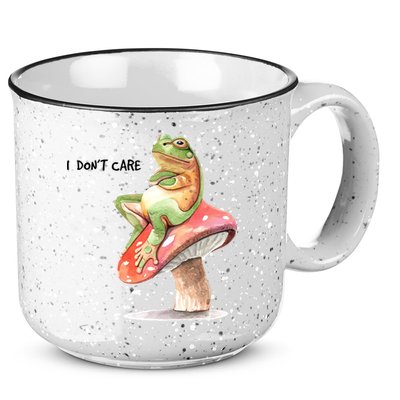 Rog On Mushroom 15oz Campfire Ceramic Mug