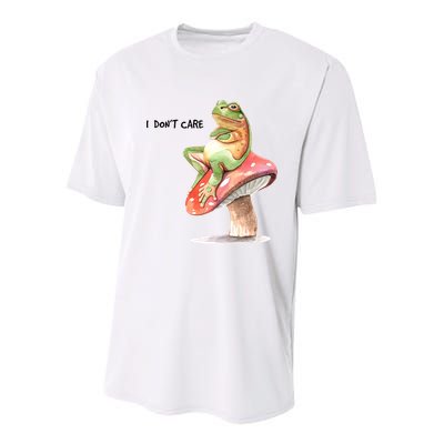 Rog On Mushroom Youth Performance Sprint T-Shirt