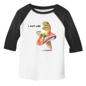 Rog On Mushroom Toddler Fine Jersey T-Shirt