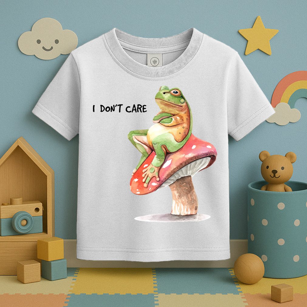 Rog On Mushroom Toddler T-Shirt