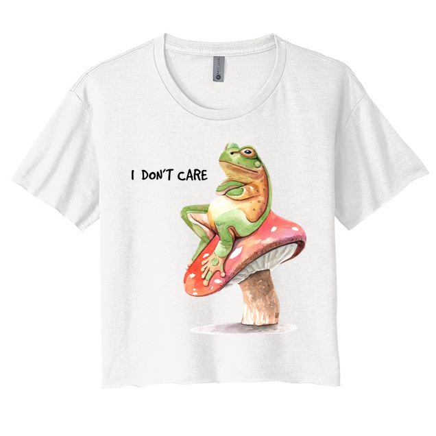 Rog On Mushroom Crop Top