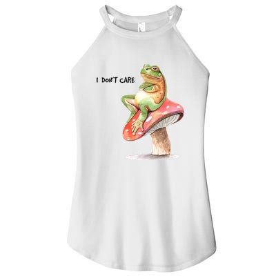 Rog On Mushroom Women's Perfect Tri Rocker Tank