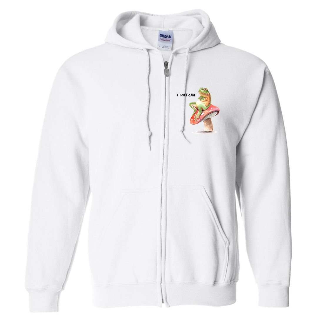 Rog On Mushroom Full Zip Hoodie