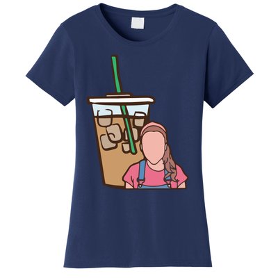 Running On Ms Rachel And Iced Coffee Funny Saying Women's T-Shirt