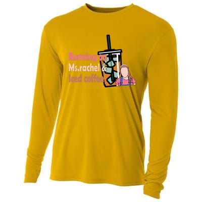 Running On Ms Rachel And Iced Coffee Cooling Performance Long Sleeve Crew