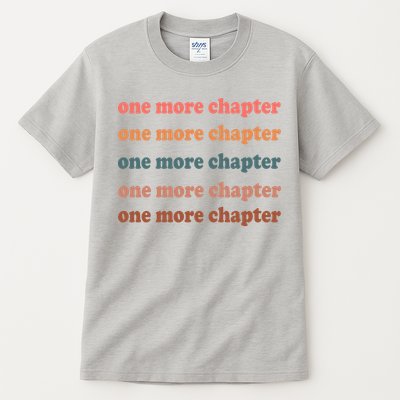 Retro One More Chapter Bookish Funny Tall T-Shirt