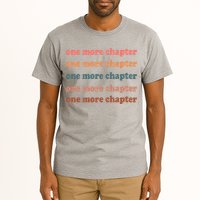 Retro One More Chapter Bookish Funny Tall T-Shirt