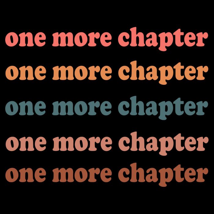 Retro One More Chapter Bookish Funny Mug