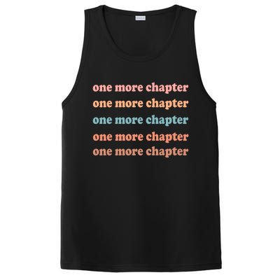 Retro One More Chapter Bookish Funny PosiCharge Competitor Tank