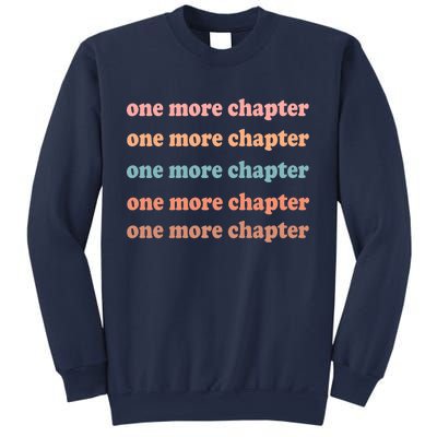 Retro One More Chapter Bookish Funny Sweatshirt