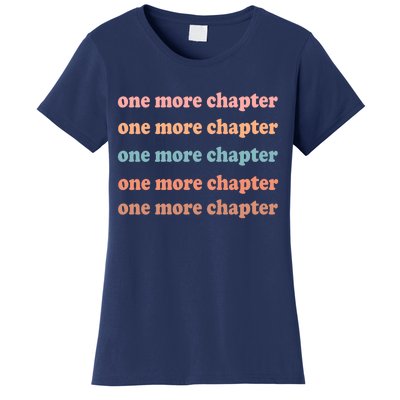 Retro One More Chapter Bookish Funny Women's T-Shirt