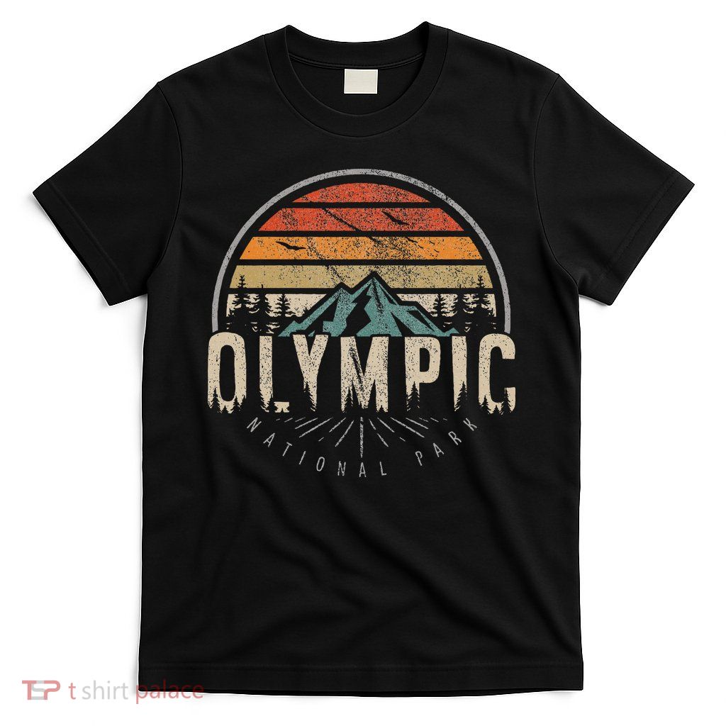 Retro O.L.Y.M.P.I.C National Park Us Vintage T-Shirt