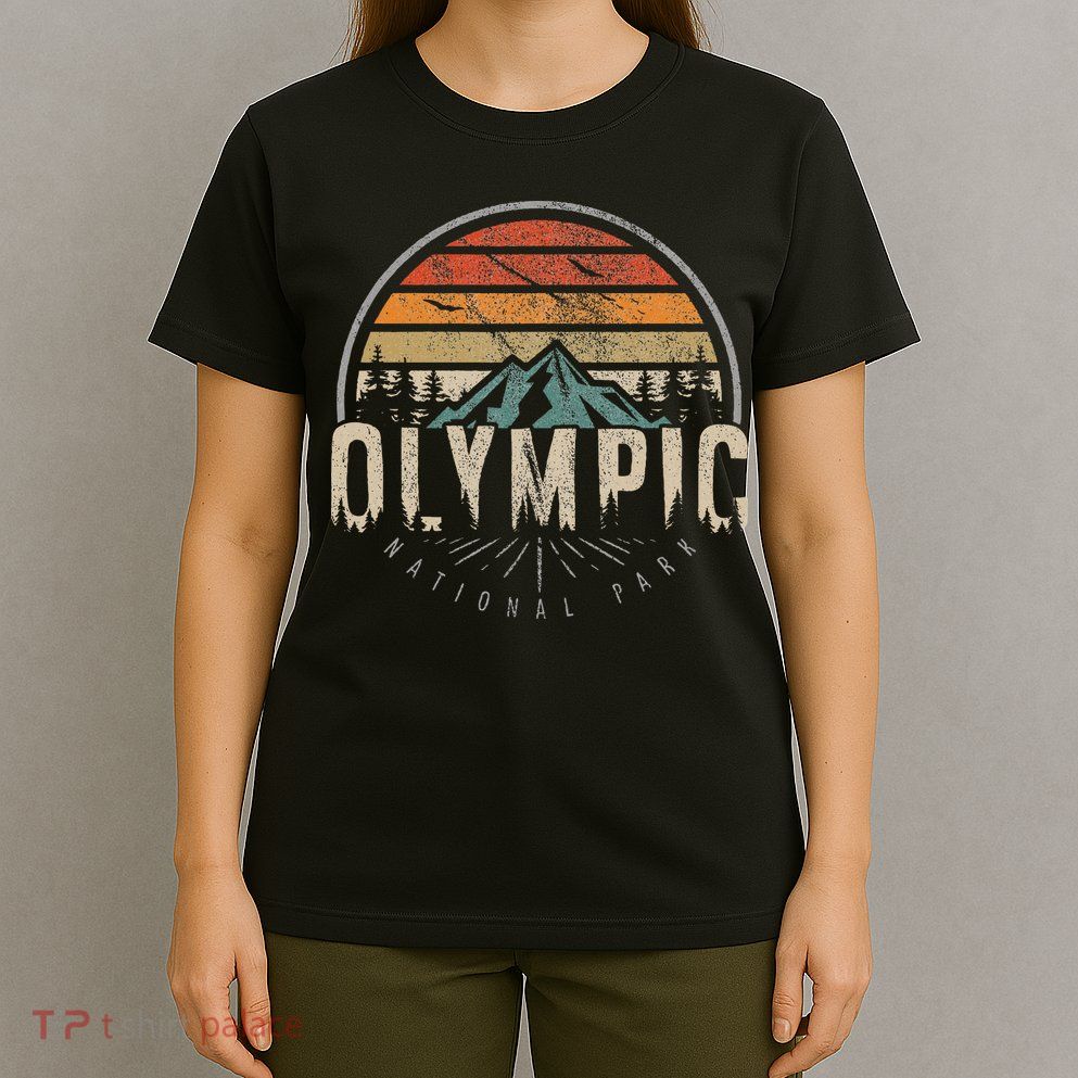 Retro O.L.Y.M.P.I.C National Park Us Vintage T-Shirt