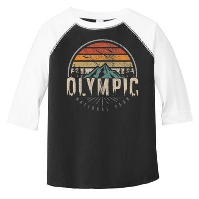 Retro O.L.Y.M.P.I.C National Park Us Vintage Toddler Fine Jersey T-Shirt