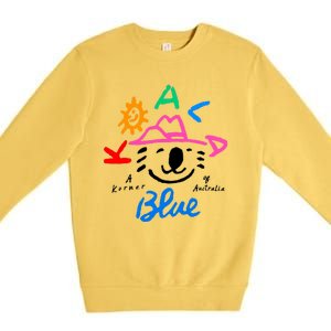 RIP Olivia Newton Koala Blue Australia Premium Crewneck Sweatshirt