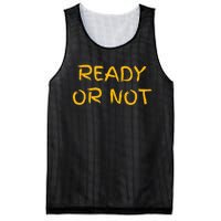 Ready Or Not Fugee Mesh Reversible Basketball Jersey Tank