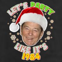 Ronald Reagan Let's Party Like It's 1984 Cool Comfort Performance Bucket Hat