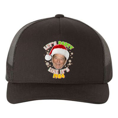 Ronald Reagan Let's Party Like It's 1984 Yupoong Adult 5-Panel Trucker Hat