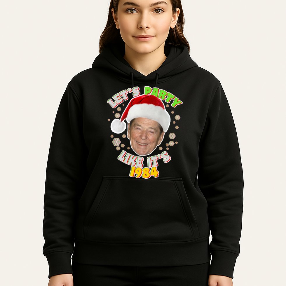 Ronald Reagan Let's Party Like It's 1984 Hoodie