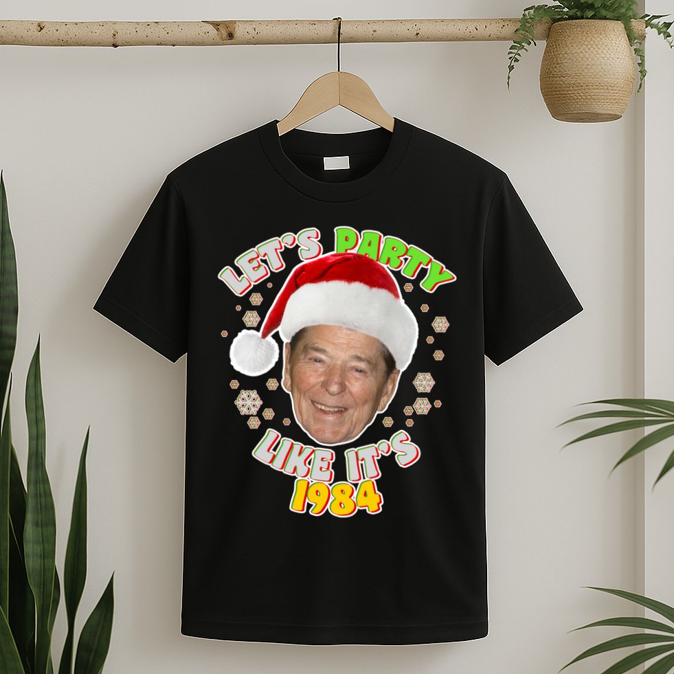 Ronald Reagan Let's Party Like It's 1984 T-Shirt